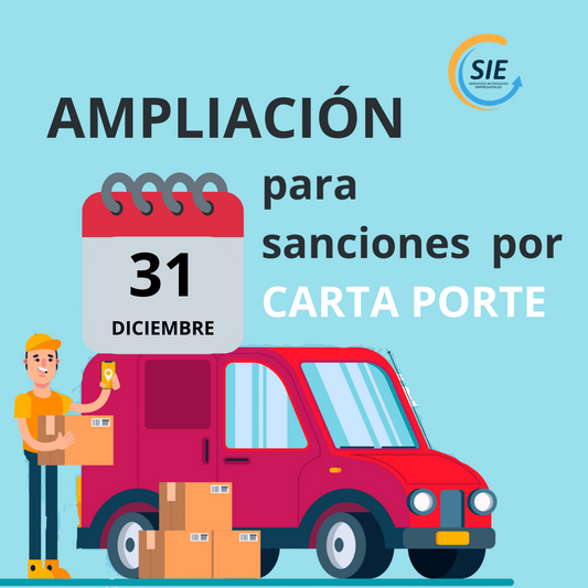 Ampliación para sanciones por Carta Porte